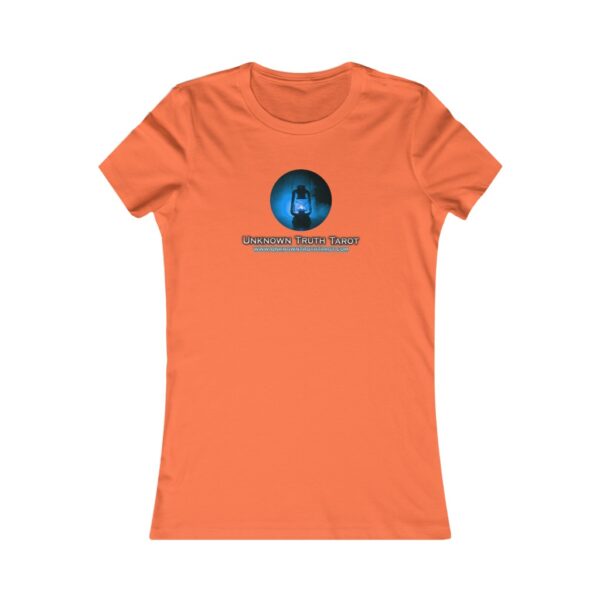 Unknown Truth Tarot - Lantern Logo - Women's Favorite Tee - Image 3