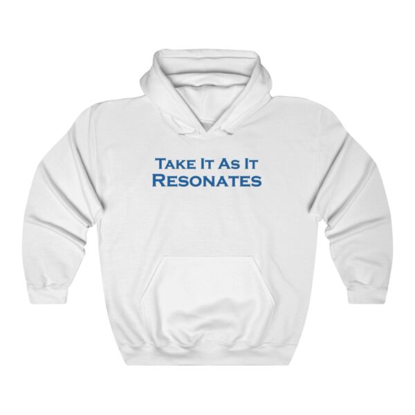Take It As It Resonates - Unisex Heavy Blend™ Hooded Sweatshirt by Unknown Truth Tarot - Image 2