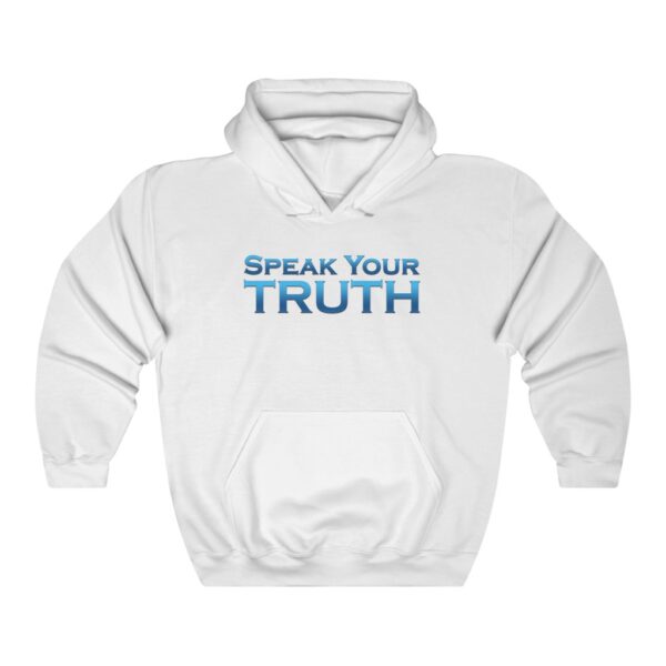 Speak Your Truth - Unisex Heavy Blend™ Hooded Sweatshirt by Unknown Truth Tarot - Image 2
