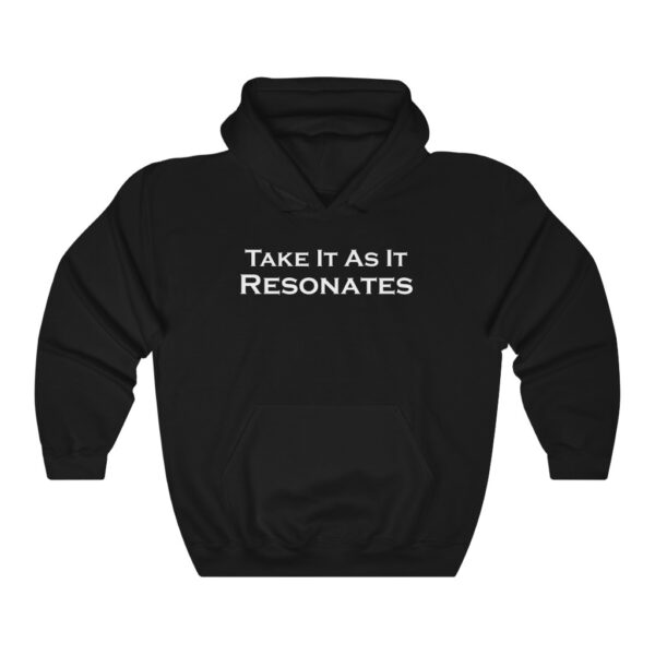 Take It As It Resonates - Unisex Heavy Blend™ Hooded Sweatshirt by Unknown Truth Tarot - Image 3