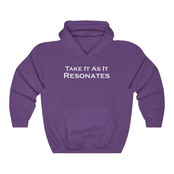Take It As It Resonates - Unisex Heavy Blend™ Hooded Sweatshirt by Unknown Truth Tarot - Image 11