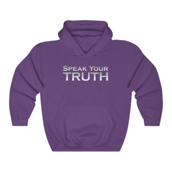 Speak Your Truth - Unisex Heavy Blend™ Hooded Sweatshirt by Unknown Truth Tarot - Image 10