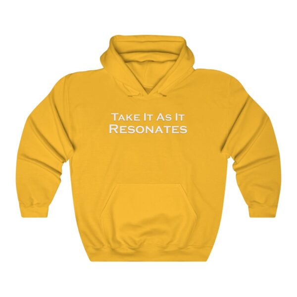 Take It As It Resonates - Unisex Heavy Blend™ Hooded Sweatshirt by Unknown Truth Tarot - Image 4