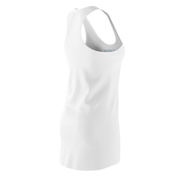 Divine Feminine - White - Women's Cut & Sew Racerback Dress - Image 4