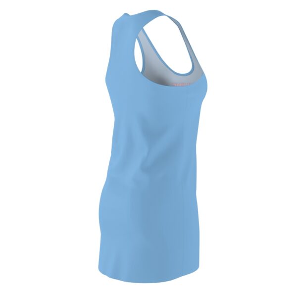 Divine Feminine - Light Blue - Women's Cut & Sew Racerback Dress - Image 4