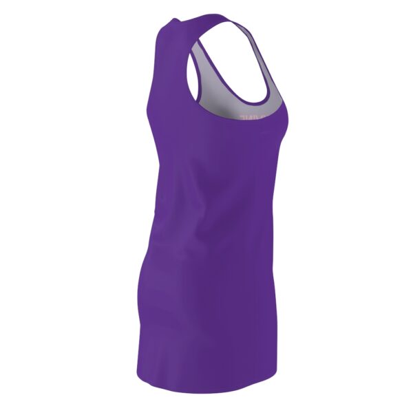 Divine Feminine - Purple - Women's Cut & Sew Racerback Dress - Image 4