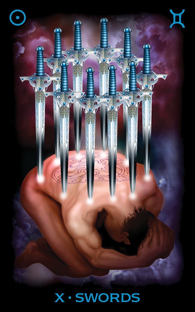 Tarot of Dreams - 10 of Swords