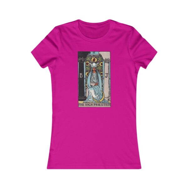 The High Priestess - Major Arcana Collection - Women's Favorite Tee by Unknown Truth Tarot - Image 35
