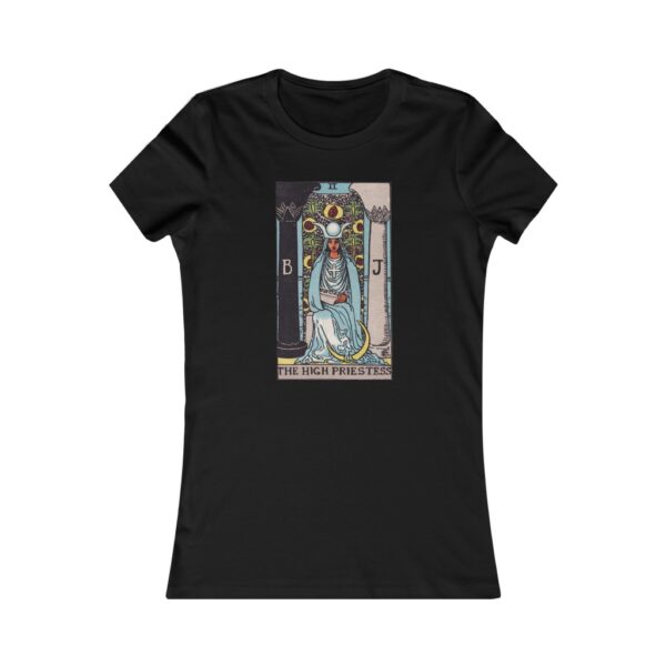 The High Priestess - Major Arcana Collection - Women's Favorite Tee by Unknown Truth Tarot - Image 7