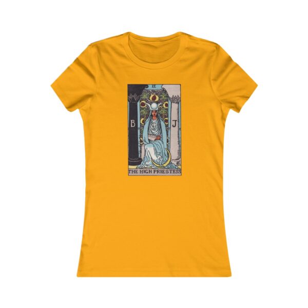 The High Priestess - Major Arcana Collection - Women's Favorite Tee by Unknown Truth Tarot - Image 13