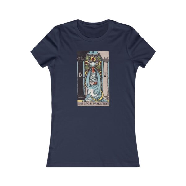 The High Priestess - Major Arcana Collection - Women's Favorite Tee by Unknown Truth Tarot - Image 31