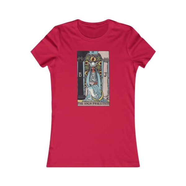 The High Priestess - Major Arcana Collection - Women's Favorite Tee by Unknown Truth Tarot - Image 39
