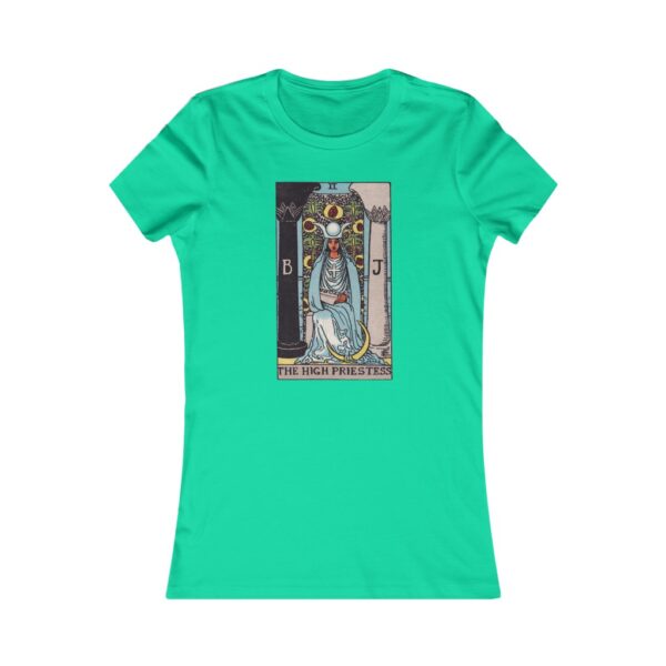 The High Priestess - Major Arcana Collection - Women's Favorite Tee by Unknown Truth Tarot - Image 19