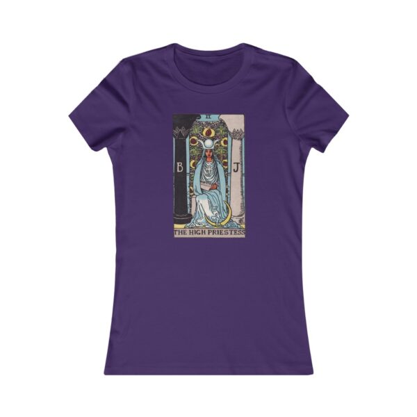 The High Priestess - Major Arcana Collection - Women's Favorite Tee by Unknown Truth Tarot - Image 33