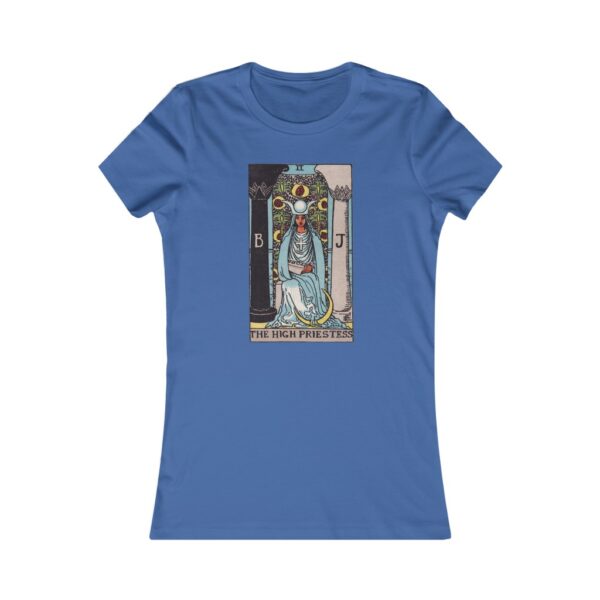 The High Priestess - Major Arcana Collection - Women's Favorite Tee by Unknown Truth Tarot - Image 25