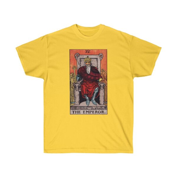 The Emperor - Major Arcana Collection - Unisex Ultra Cotton Tee by Unknown Truth Tarot - Image 9