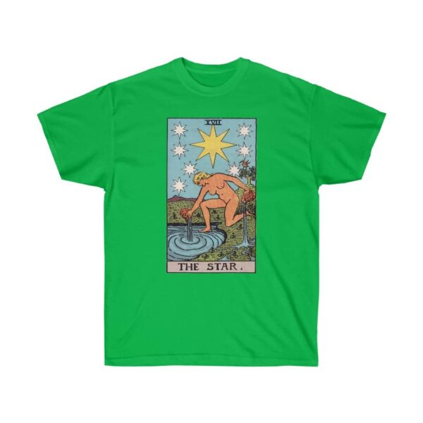 The Star - Major Arcana Collection - Unisex Ultra Cotton Tee by Unknown Truth Tarot - Image 13