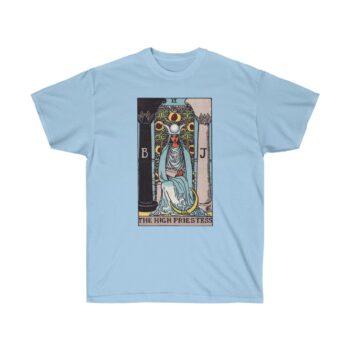 The High Priestess - Major Arcana Collection - Unisex Ultra Cotton Tee by Unknown Truth Tarot