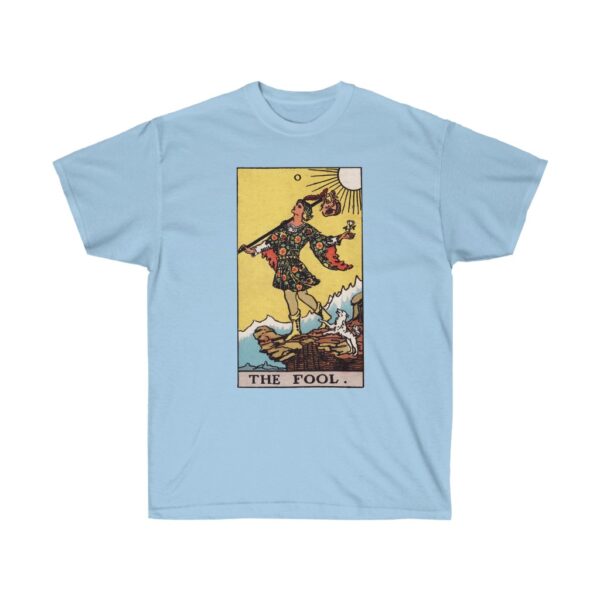 The Fool - Major Arcana Collection - Unisex Ultra Cotton Tee by Unknown Truth Tarot - Image 13
