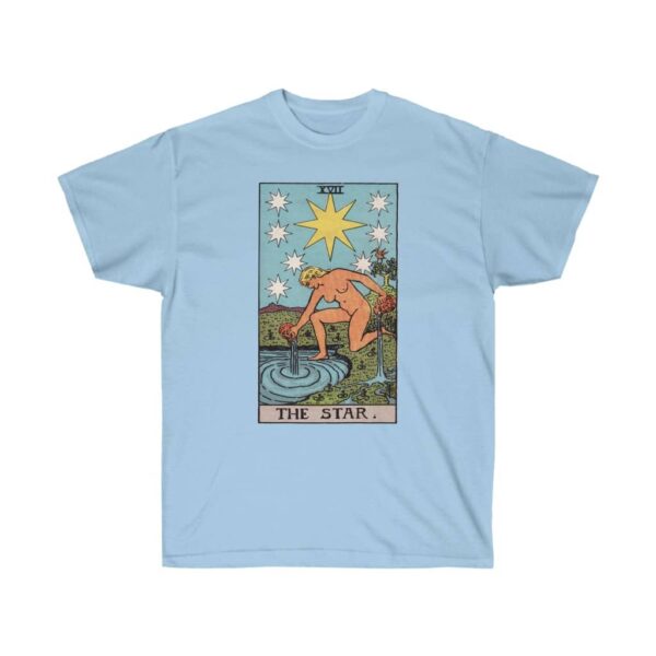 The Star - Major Arcana Collection - Unisex Ultra Cotton Tee by Unknown Truth Tarot