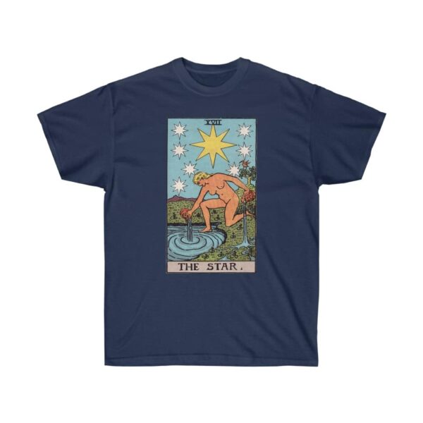 The Star - Major Arcana Collection - Unisex Ultra Cotton Tee by Unknown Truth Tarot - Image 17