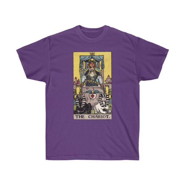The Chariot - Major Arcana Collection - Unisex Ultra Cotton Tee by Unknown Truth Tarot - Image 19