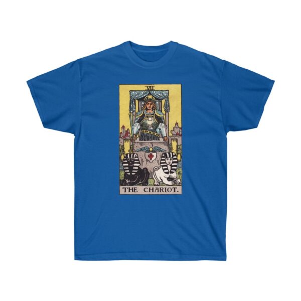 The Chariot - Major Arcana Collection - Unisex Ultra Cotton Tee by Unknown Truth Tarot - Image 15
