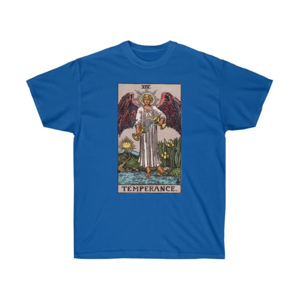 Temperance - Major Arcana Collection - Unisex Ultra Cotton Tee by Unknown Truth Tarot - Image 15