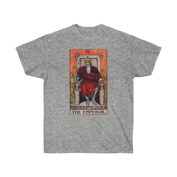 The Emperor - Major Arcana Collection - Unisex Ultra Cotton Tee by Unknown Truth Tarot - Image 5