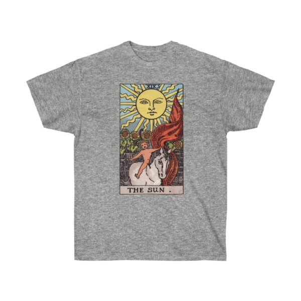 The Sun - Major Arcana Collection - Unisex Ultra Cotton Tee by Unknown Truth Tarot - Image 5