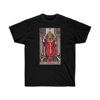 The Hierophant - Major Arcana Collection - Unisex Ultra Cotton Tee by Unknown Truth Tarot