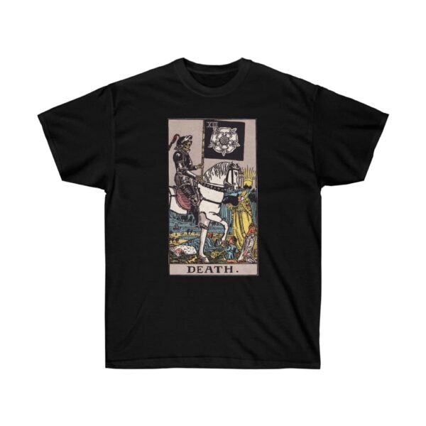 Death - Major Arcana Collection - Unisex Ultra Cotton Tee by Unknown Truth Tarot