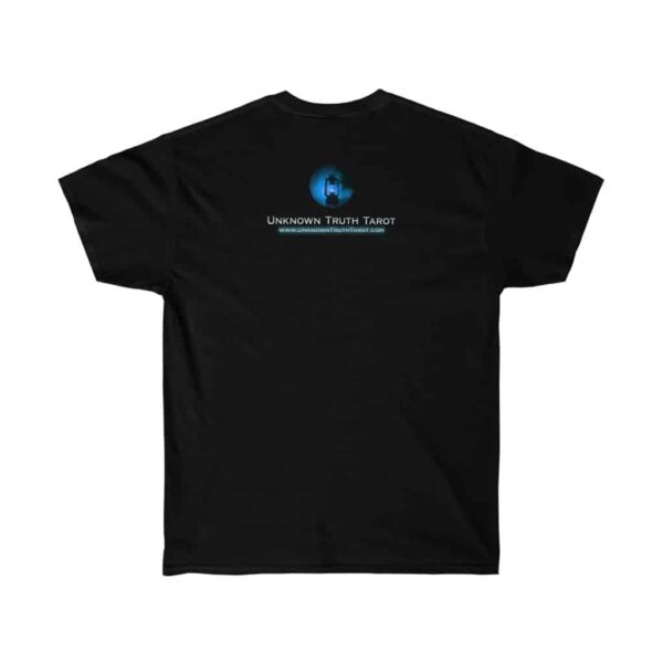 The Tower - Major Arcana Collection - Unisex Ultra Cotton Tee by Unknown Truth Tarot - Image 2