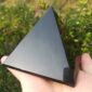 Black Obsidian pyramid