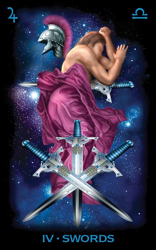 Tarot of Dreams - 4 of Swords