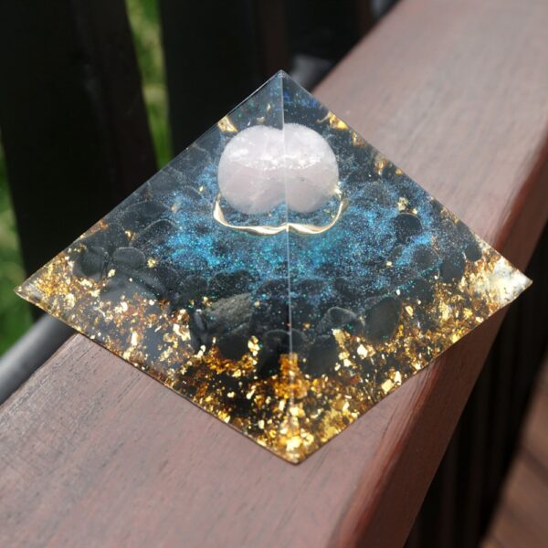 9-5CM-Large-Rose-Quartz-Sphere-Orgone-Pyramid-with-Obsidian-Crystal-Energy-Healing-Chakra-Reiki-Orgonite-2 9-5CM-Large-Rose-Quartz-Sphere-Orgone-Pyramid-with-Obsidian-Crystal-Energy-Healing-Chakra-Reiki-Orgonite-2