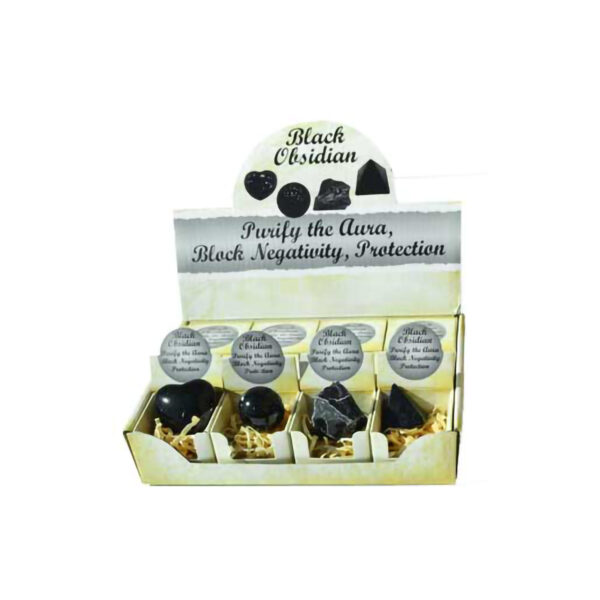 Black Obsidian Gift Box (Set of 12)