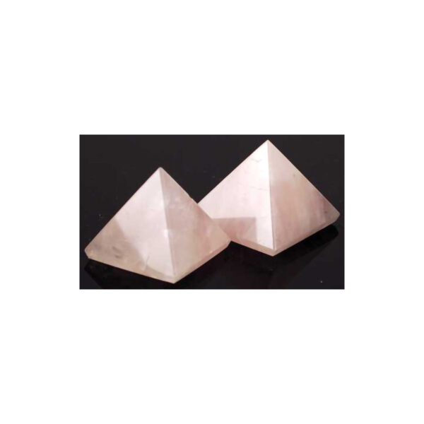 25-30mm Rose Quartz Pyramid