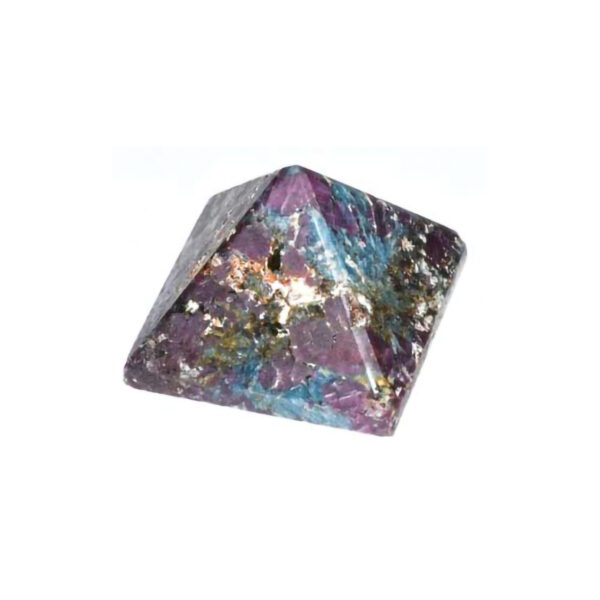 25-30mm Ruby with Kyanite Pyramid