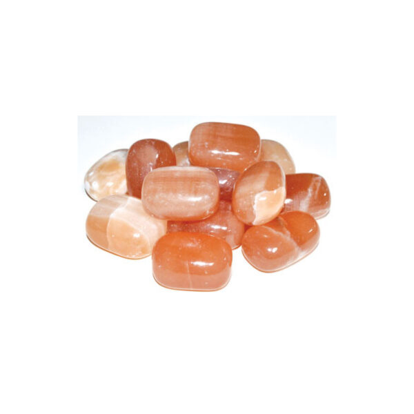 1 lb Honey Calcite tumbled stones