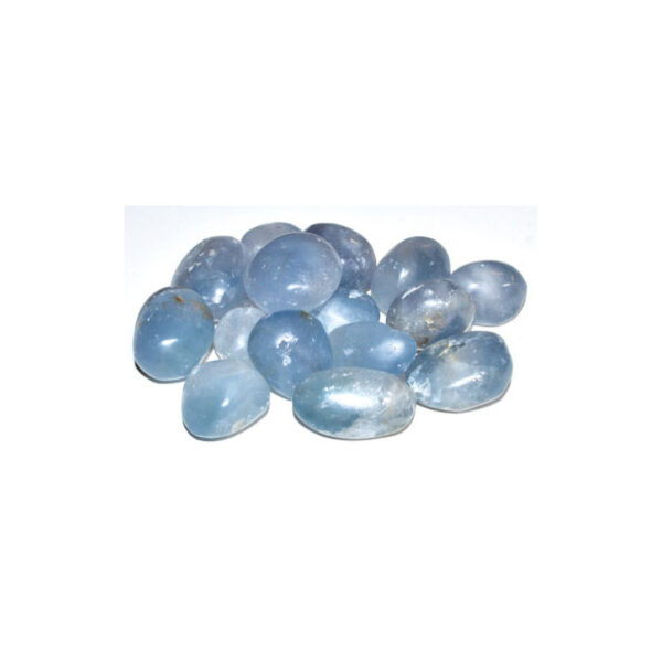 1 lb Celestite tumbled stones