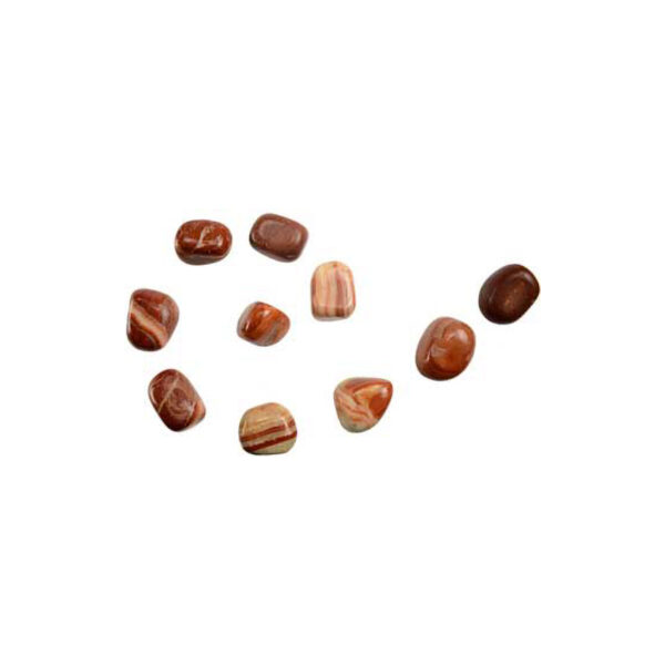 1 lb Red Malachite tumbled stones