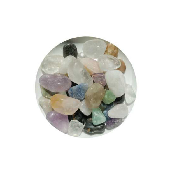 1 lb Mixed tumbled stones