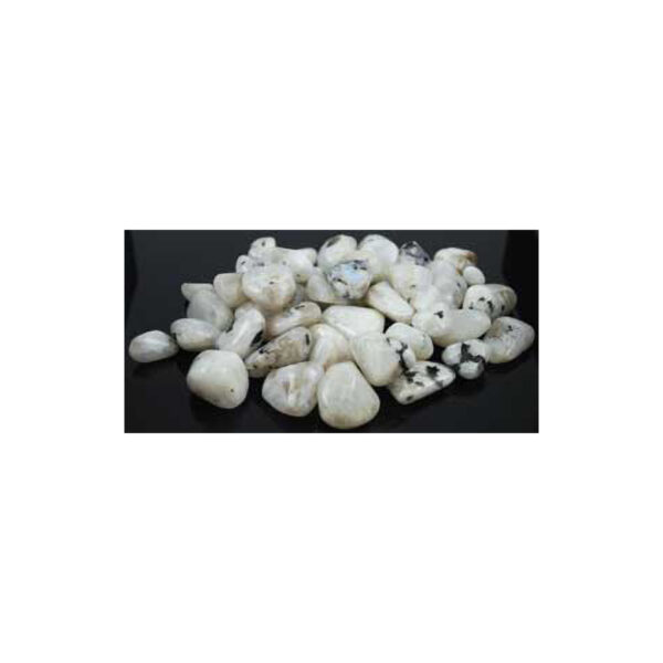 1 lb Rainbow Moonstone tumbled stones