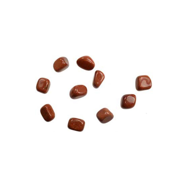 1 lb Red Goldstone tumbled stones