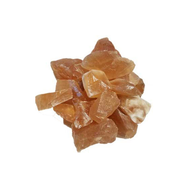 1 lb Honey Calcite untumbled stones