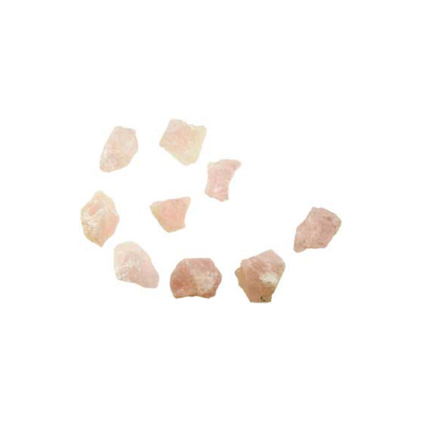 1 lb Rose Quartz untumbled stones