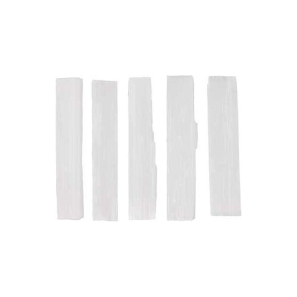 4" Selenite mini sticks 5 pk