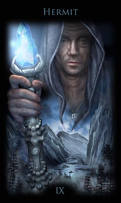 Legacy of the Divine Tarot - The Hermit