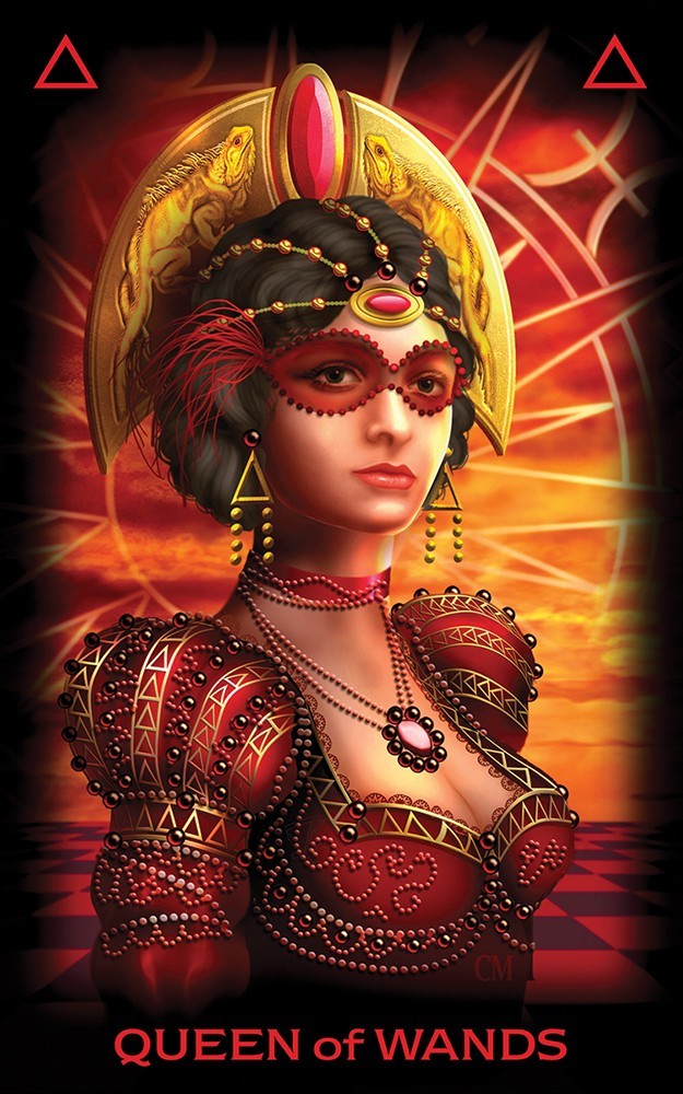 Tarot of Dreams - Queen of Wands